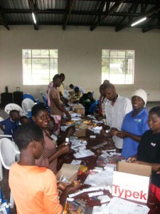 Thursday's preparation for Easter Saturday teaching, preaching and book distribution in Ndirande! Amen! 