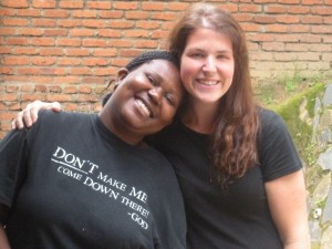 Kelsey with our Director of Malawi Montessori Christian School & Teacher Training Center, Tisu Howa! We love you Tisu! And you are brilliant and lovely!
