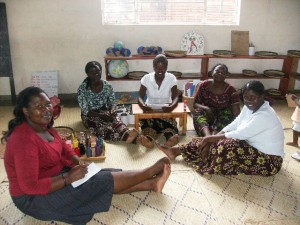 Our Malawi Montessori Christian School Team, from left to right, Tisungane Howa (Director of School & Teacher Training Center), Jane Katera (School Assistant), Jane Jamu (Guava Teacher -9 to 12 year olds), Jane Kabambe (Mango Teacher- 6 to 9 year olds) & Hilda Mandota (Paw Paw Teacher- 2 1/2 to 6 year olds)