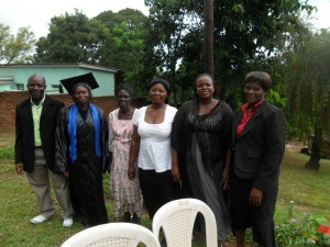 Jane Kabambe and her family!